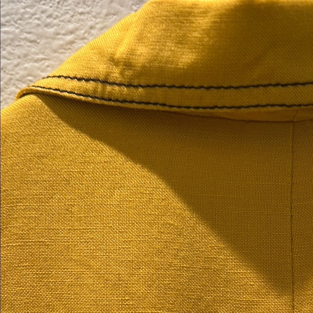 SCOTT TAYLOR Yellow Women's Jacket with pockets - Picture 9 of 9